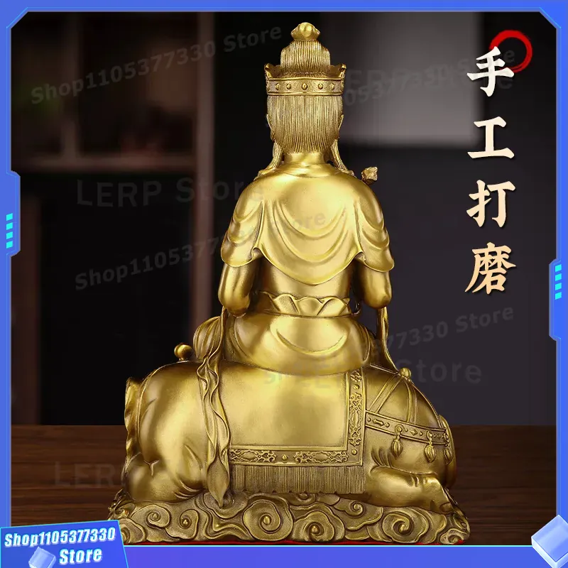 Estatua de Bodhisattva Manjush - Home Textiles Direct reseña y precio