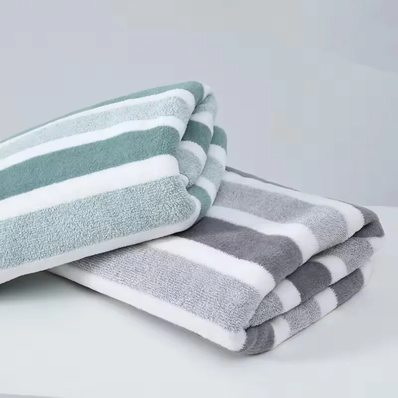 Nueva Toalla Facial a Rayas 20 - Home Textiles Face Towel reseña y precio