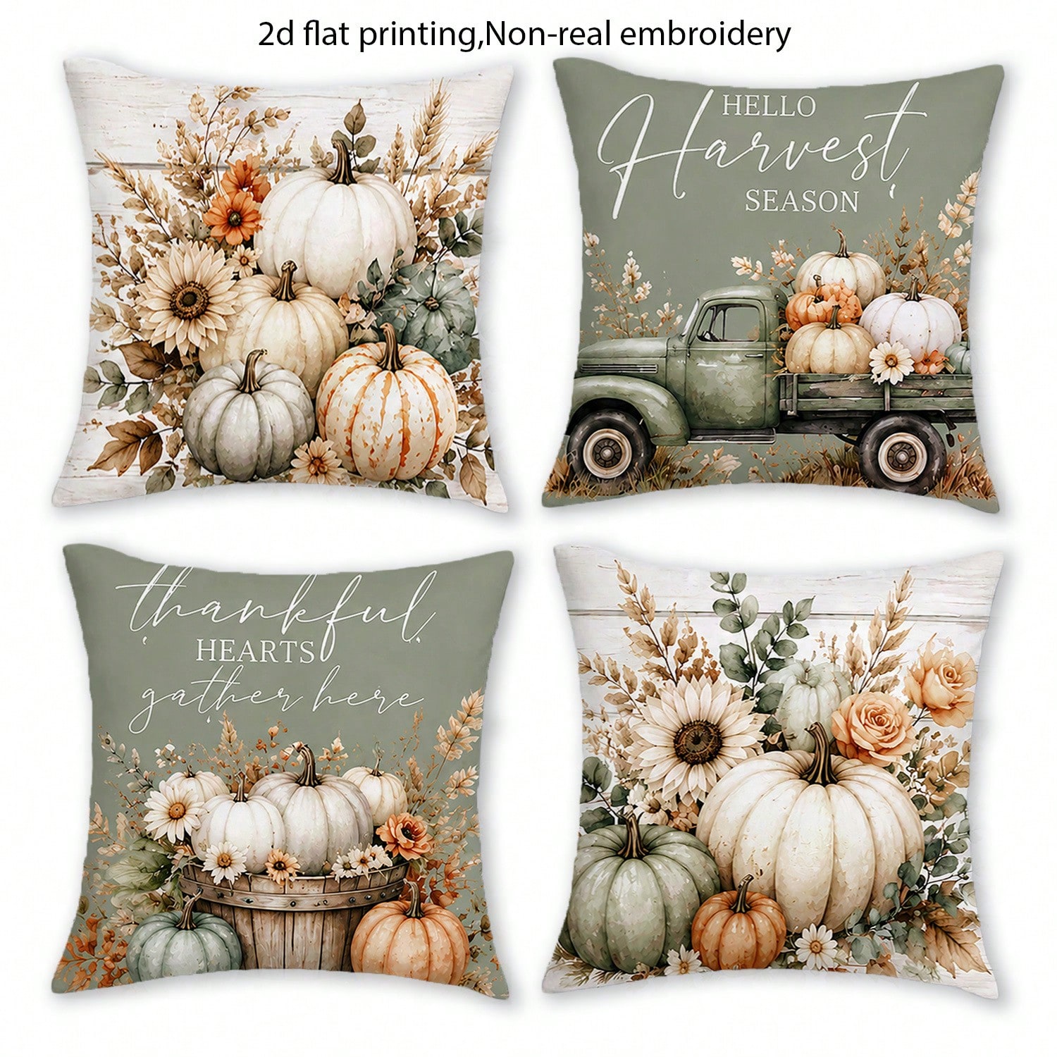 4 fundas de cojín de estilo bo - Pillow Insert 18X18 reseña y precio